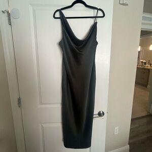 BHLDN Satin Midi Dress